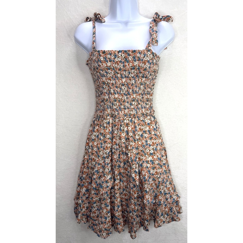 Altar'd State Malaga Dress Smocked Mini Dress NWT Size Medium